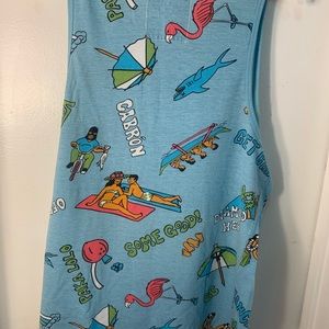 Vans Off The Wall Tank Top Size Small